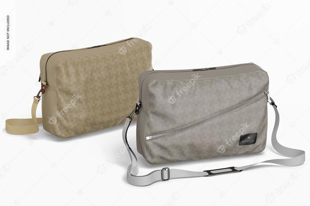 Crossbody Bags Mockup, Front View Psd