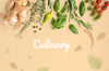 Culinary Lettering Mock-Up With Veggies And Spices Psd