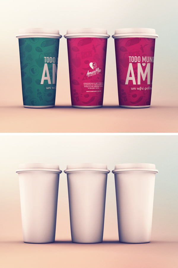Cups Mockup Psd
