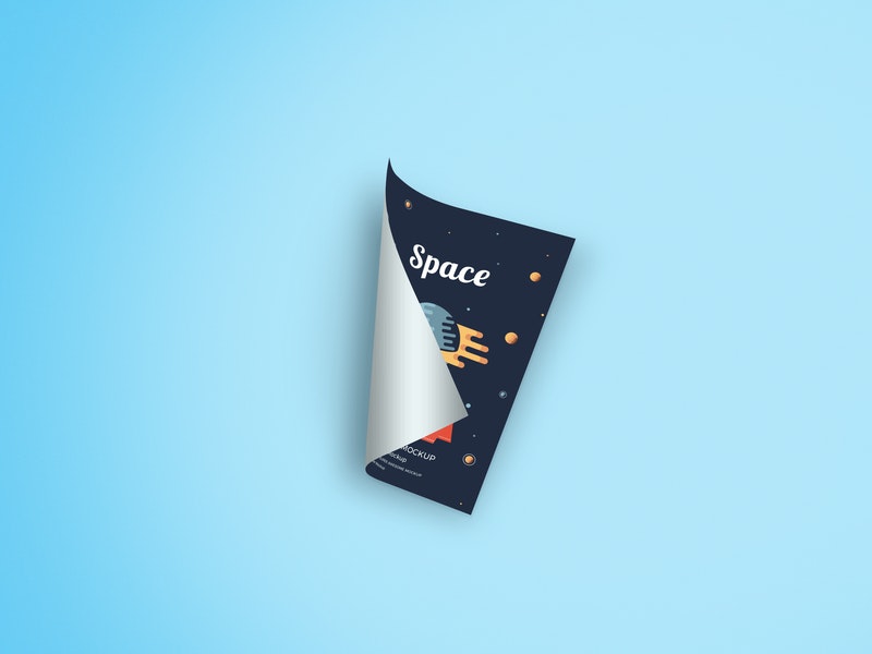 Curled Paper Mockup Vol.2