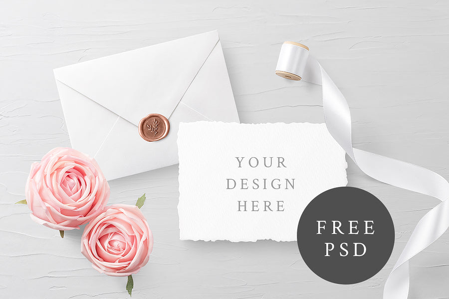 Customizable Invitation Card Mockups