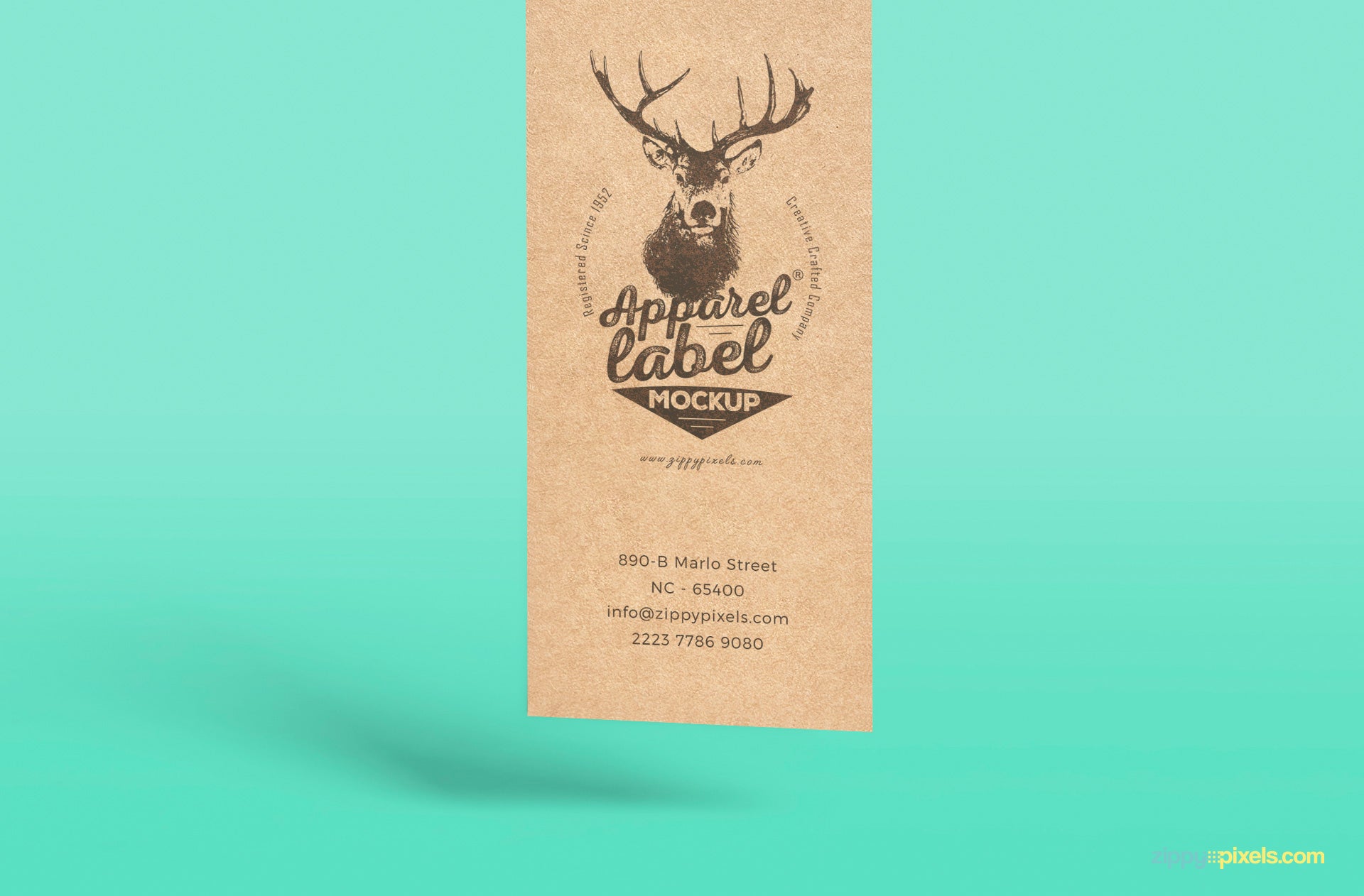 Superious Apparel Label Mockup