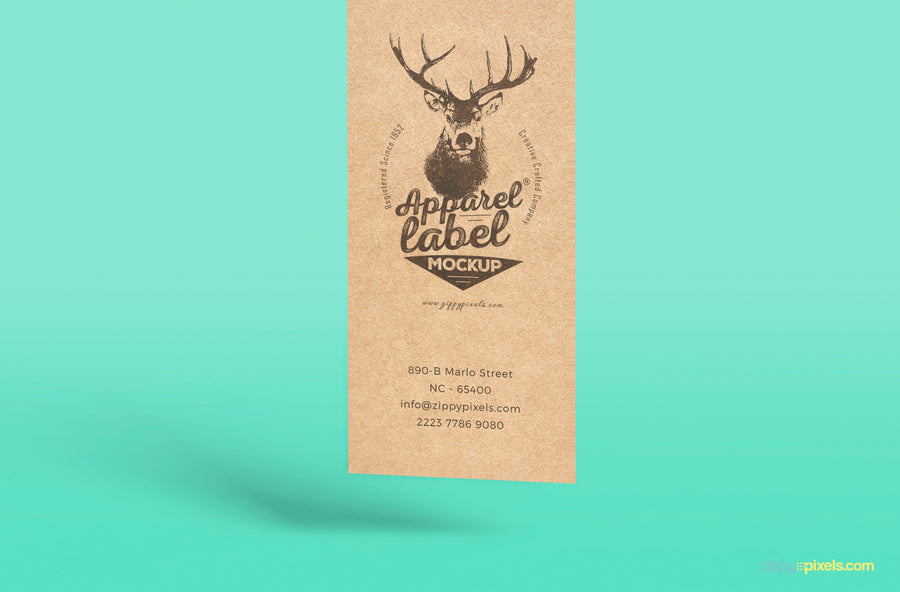 Superious Apparel Label Mockup