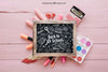 Cute Back To School Composition Psd