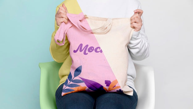 Cute Bag Concrpt Mock-Up Psd