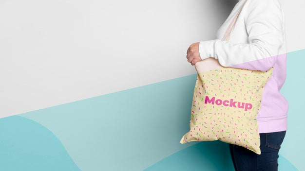 Cute Bag Concrpt Mock-Up Psd