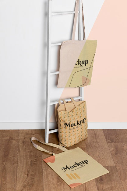 Cute Bag Concrpt Mock-Up Psd