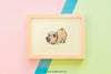 Cute Frame Mockup Psd