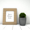 Cute Frame Mockup With Plant Psd