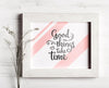 Cute Frame With Motivational Quote Psd