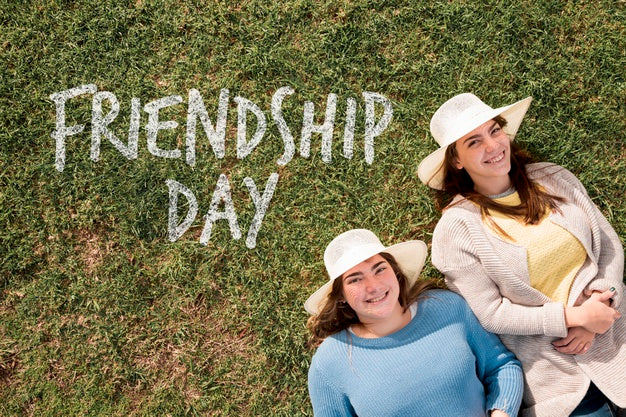 Cute Friends Celebrating Friendship Day Psd