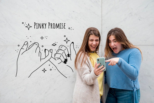 Cute Friends Together On Friendship Day Psd