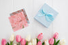 Cute Message On Square Paper Nature Spring Concept Mockcup Psd