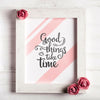 Cute Motivational Frame With Quote Psd