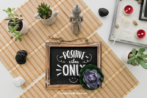 Cute Spa Decoration Psd