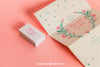 Cute Wedding Invitation And Cards Psd