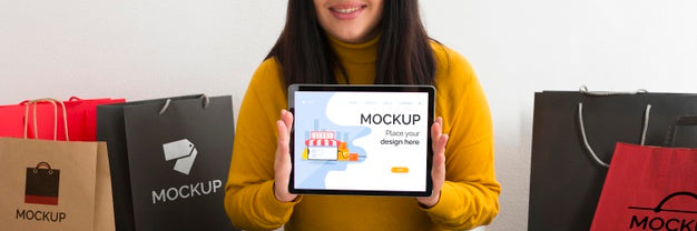 Cyber Monday Concept Mock-Up Psd