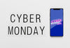 Cyber Monday Concept Smartphone Mock-Up Psd