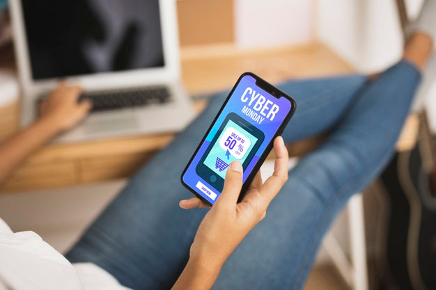 Cyber Online Marketing Design Psd