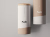 Cylinder Food Container Mockup