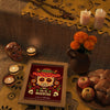 Day Of Dead Traditional Mexican Mock-Ups With Flowers Psd