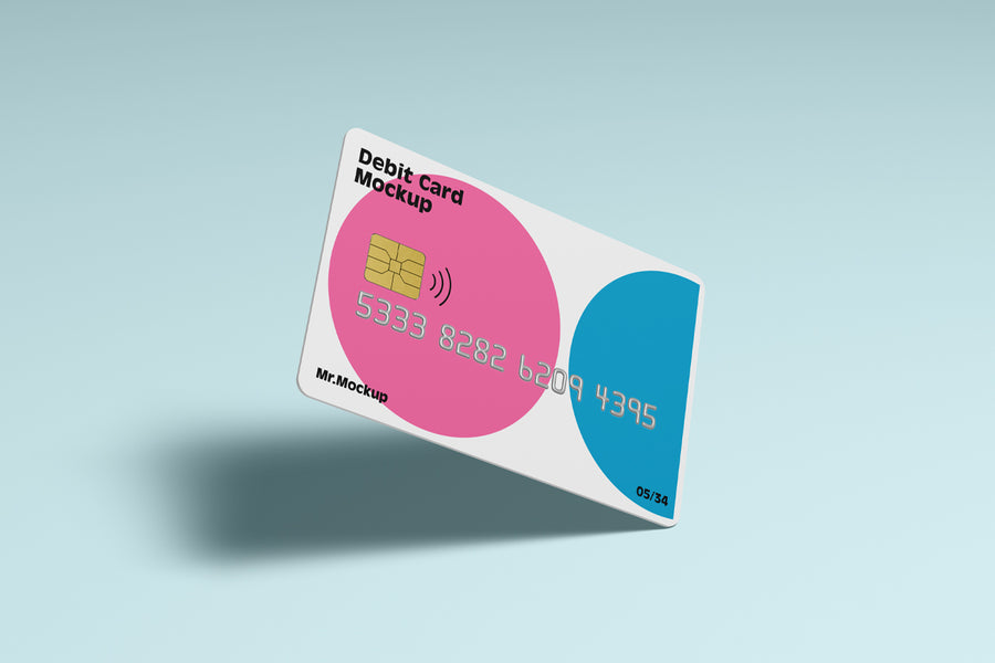 Debit Card Mockup
