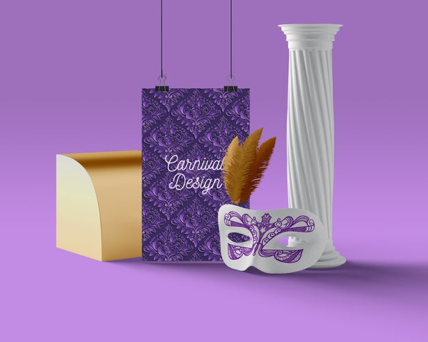 Decorations Prepared For Carnival Psd