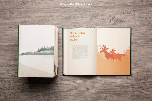 Decorative Book Mockup Psd