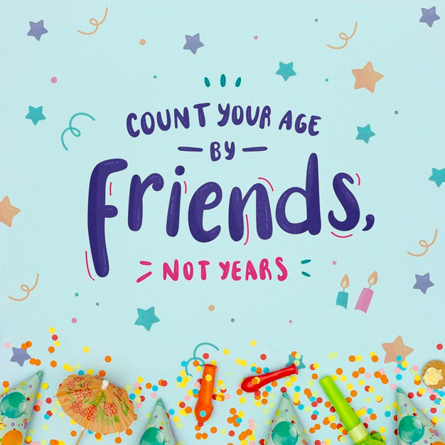 Decorative Concept With Positive Message Psd