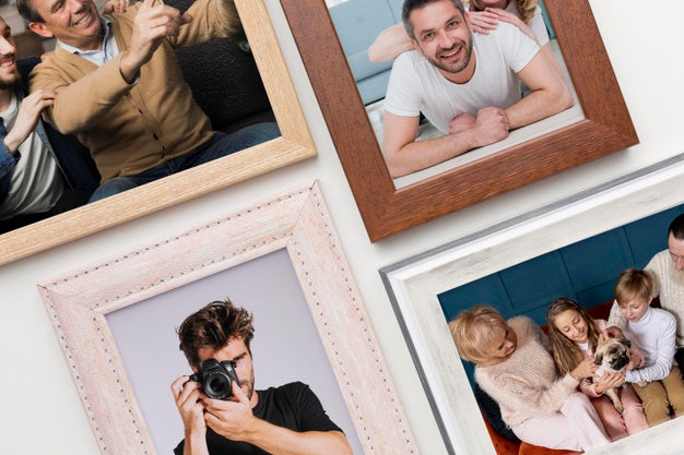 Decorative Frame Concept Mock-Up Psd