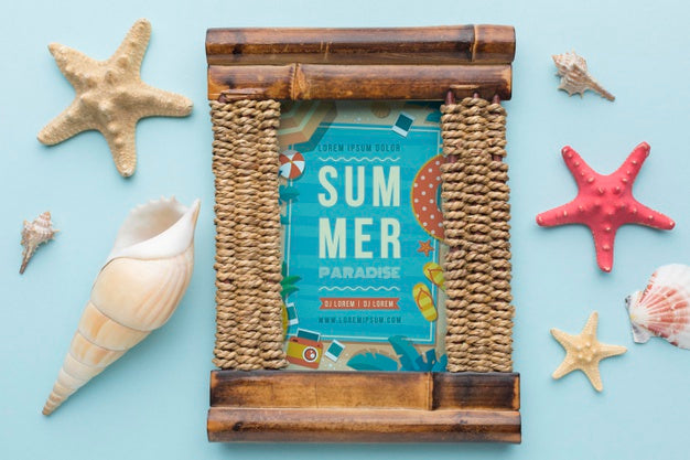 Decorative Frame Concept Mock-Up Psd