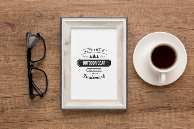 Decorative Frame Concept Mock-Up Psd