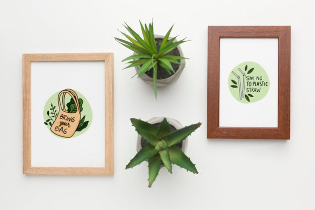 Decorative Frame Concept Mock-Up Psd