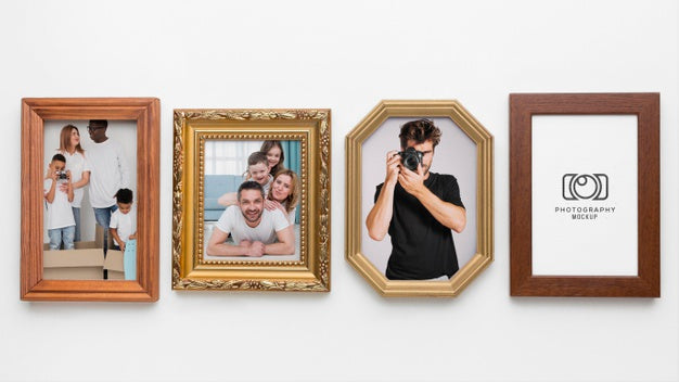 Decorative Frame Concept Mock-Up Psd