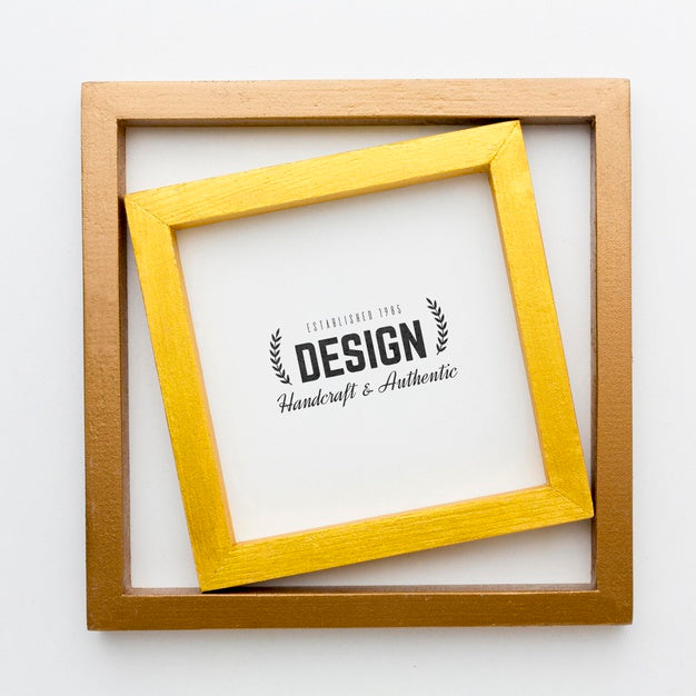 Decorative Frame Concept Mock-Up Psd