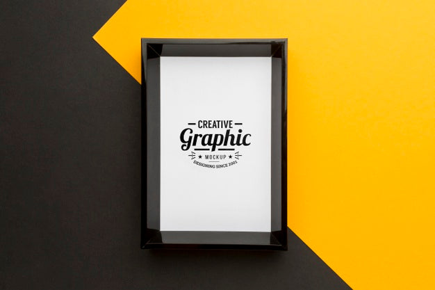 Decorative Frame Concept Mock-Up Psd