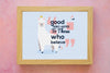 Decorative Frame Mockup With Quote Concept Psd