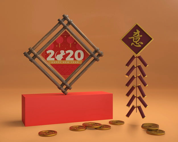 Decorative Ornaments On Table Psd