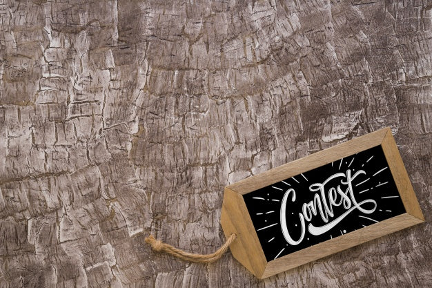 Decorative Quote And Frame Mockup Concept Psd