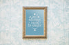 Decorative Quote And Frame Mockup Concept Psd