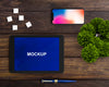 Decorative Tablet And Smartphone Mockup Psd