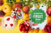 Delicious Breakfast Fruit Boost Of Energy Mock-Up Psd