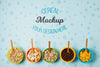 Delicious Cereal Concept Mock-Up Psd