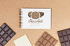 Delicious Chocolate Concept Mock-Up Psd