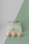 Delicious Cupcake Mockup Psd