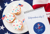 Delicious Cupcakes For Independence Day Psd