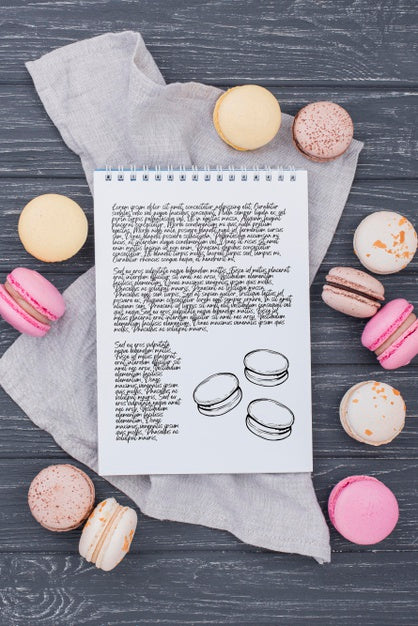 Delicious Dessert Concept Mock-Up Psd