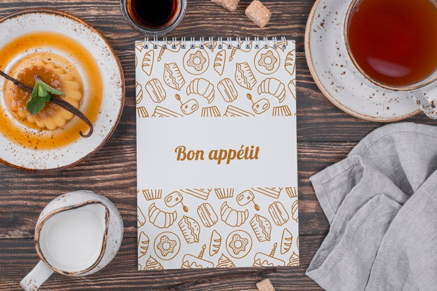 Delicious Dessert Concept Mock-Up Psd