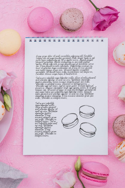 Delicious Dessert Concept Mock-Up Psd