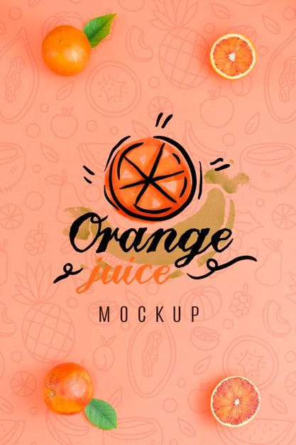 Delicious Fruit Concept Mock-Up Psd